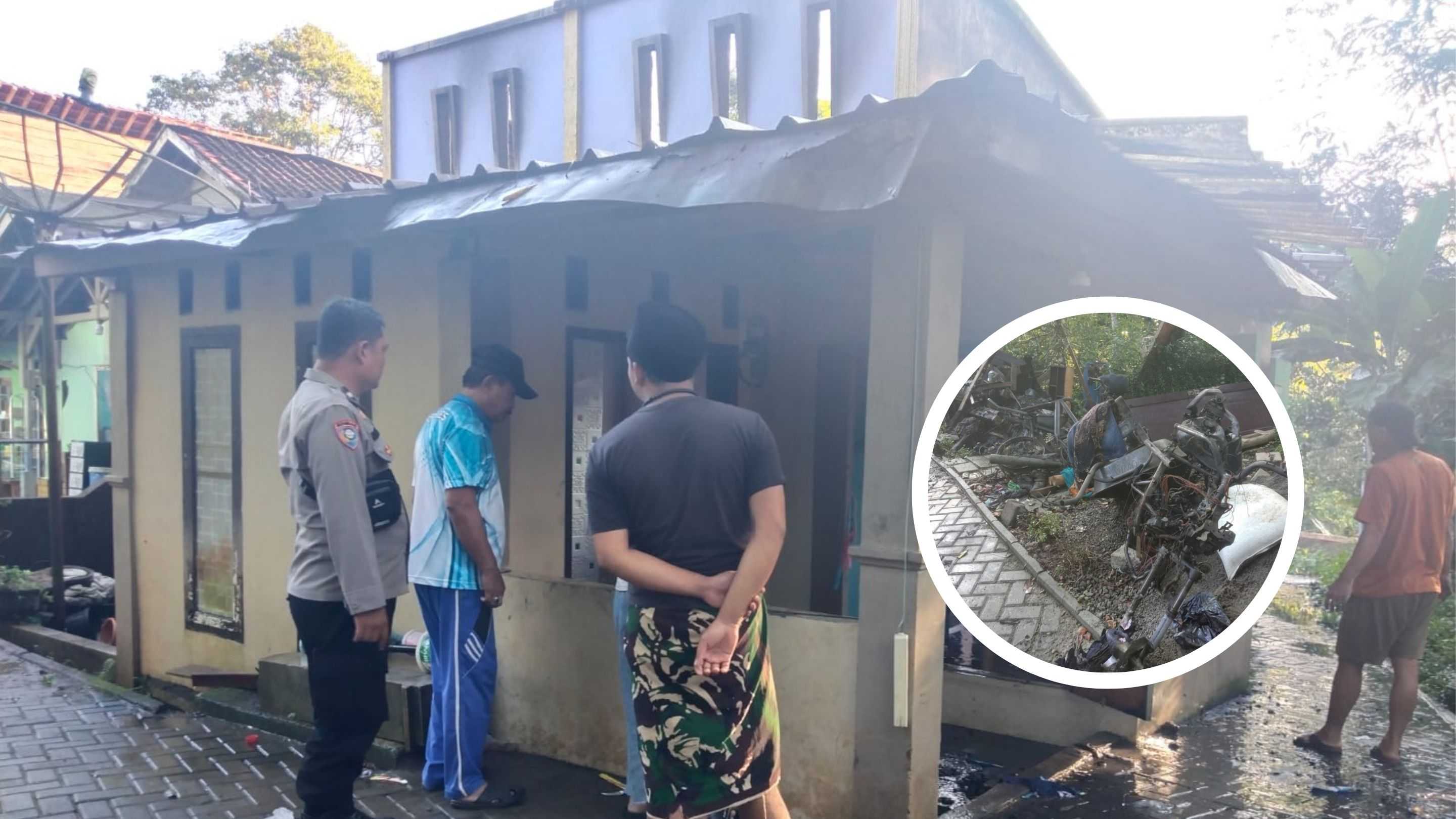 Kebakaran Rumah di Cisompet Garut Hanguskan Hunian Guru PPPK, Kerugian Capai Rp150 Juta